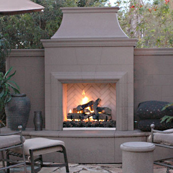 Outdoor Fireplaces Family Image