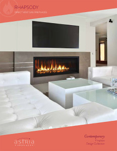 Astria Gas Fireplaces at The Spa Doctor